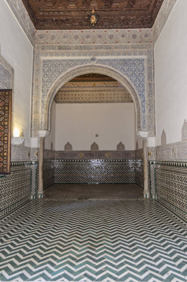 Sevilla 104 - Real Álcazar - Palacio del Rey Don Pedro - Salón del Techo de Carlos V.jpg
